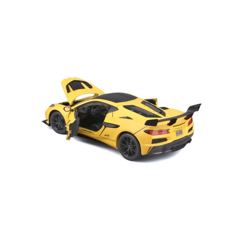 Vehículo de juguete Maisto 24 cm 2025 Corvette ZR1 Amarillo