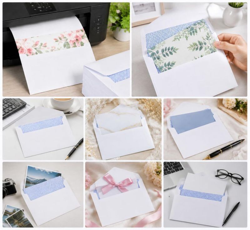 Sobre PRALB blanco kraft 11 × 16 cm con cierre autoadhesivo – paquete de 200