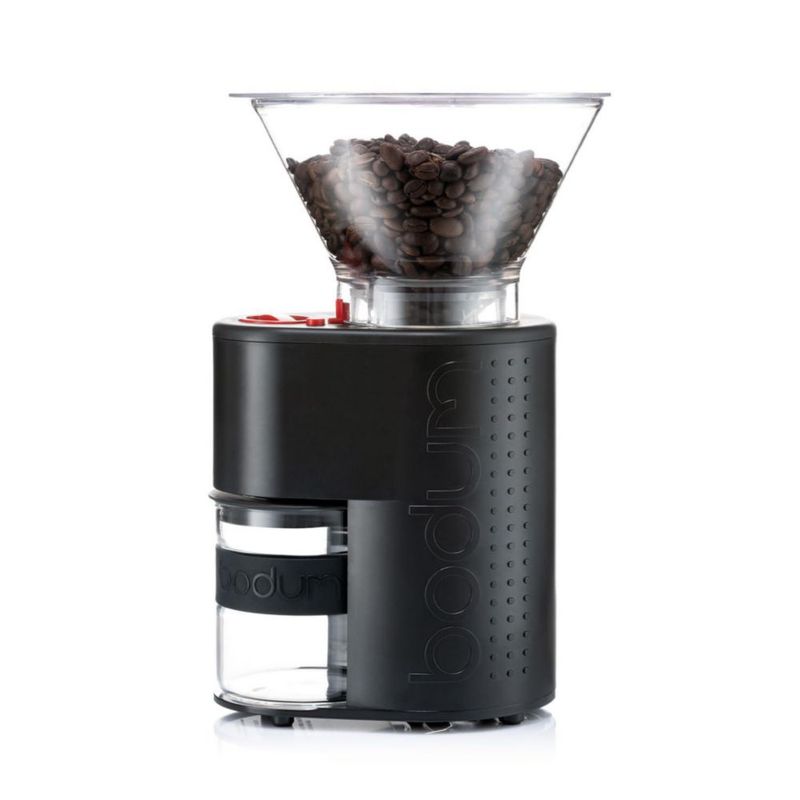Molino de café Bodum Bistro eléctrico de muelas cónicas 12 ajustes