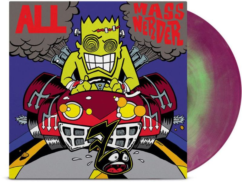 Vinilo EPITAPH Mass Nerder Galaxia Verde y Morado