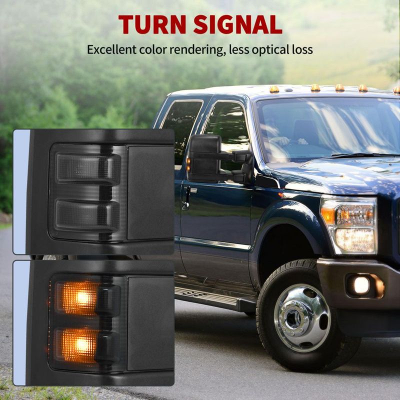 Espejo de Remolque YITAMOTOR para Ford F250‑F550 (2008‑2016)