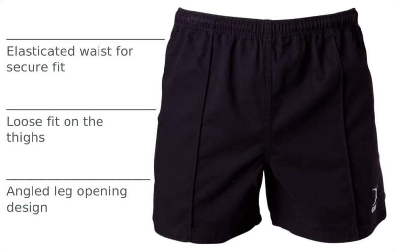 Shorts Gilbert Kiwi Pro Negro Talla S