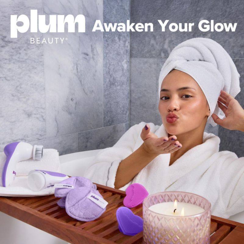 Set de Modelado de Cejas Plum Beauty – 2 Rasuradoras y Tijera