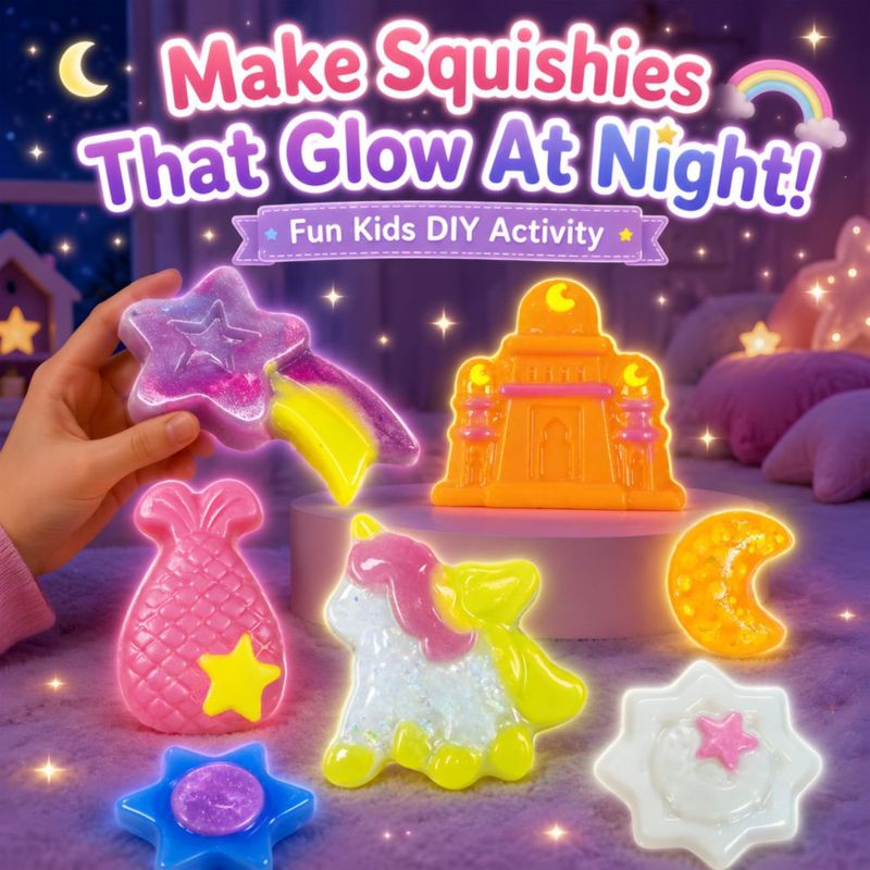 Kit DIY de Squishy Unicornio Carolart 6 años +