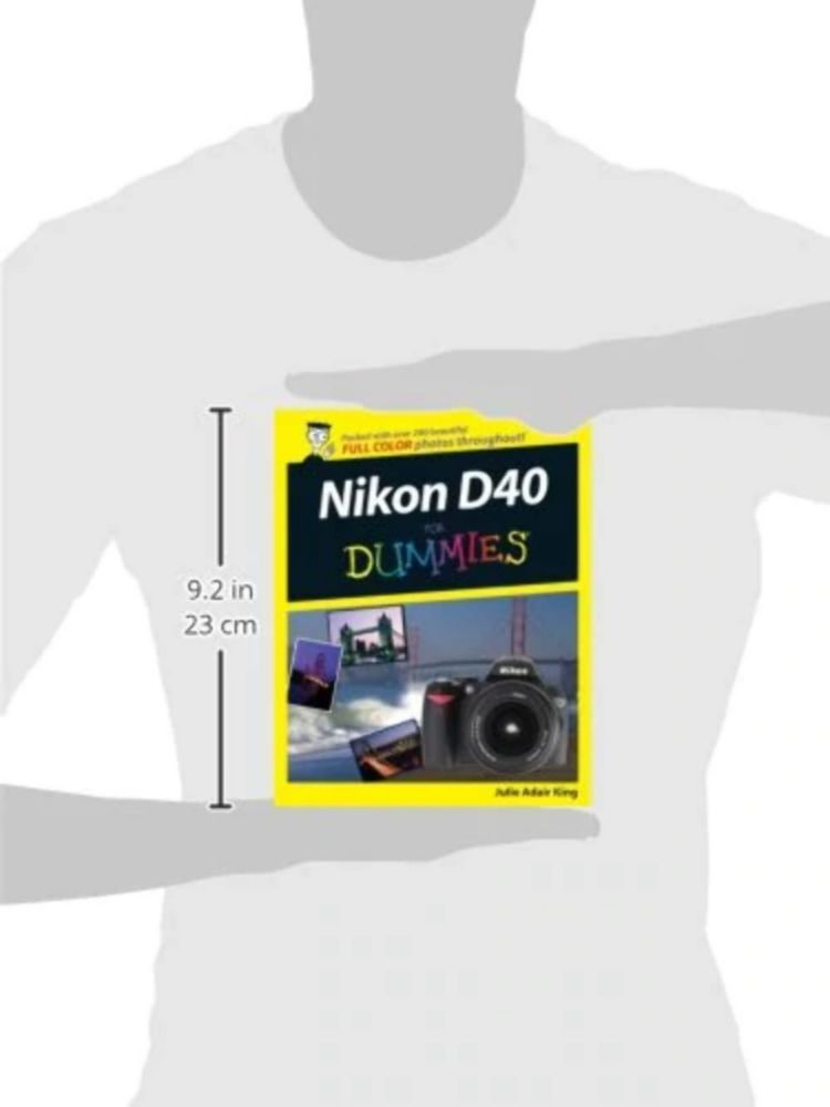 Libro Wiley Nikon D40/D40x para Dummies