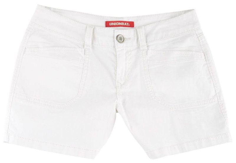 Pantalones cortos UNIONBAY Darcy blanco 7
