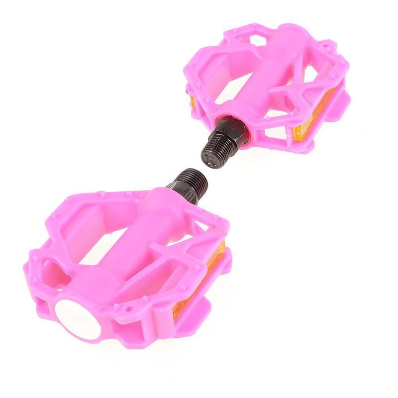 Par de pedales para bicicleta infantil rosa 1/2 mariluz