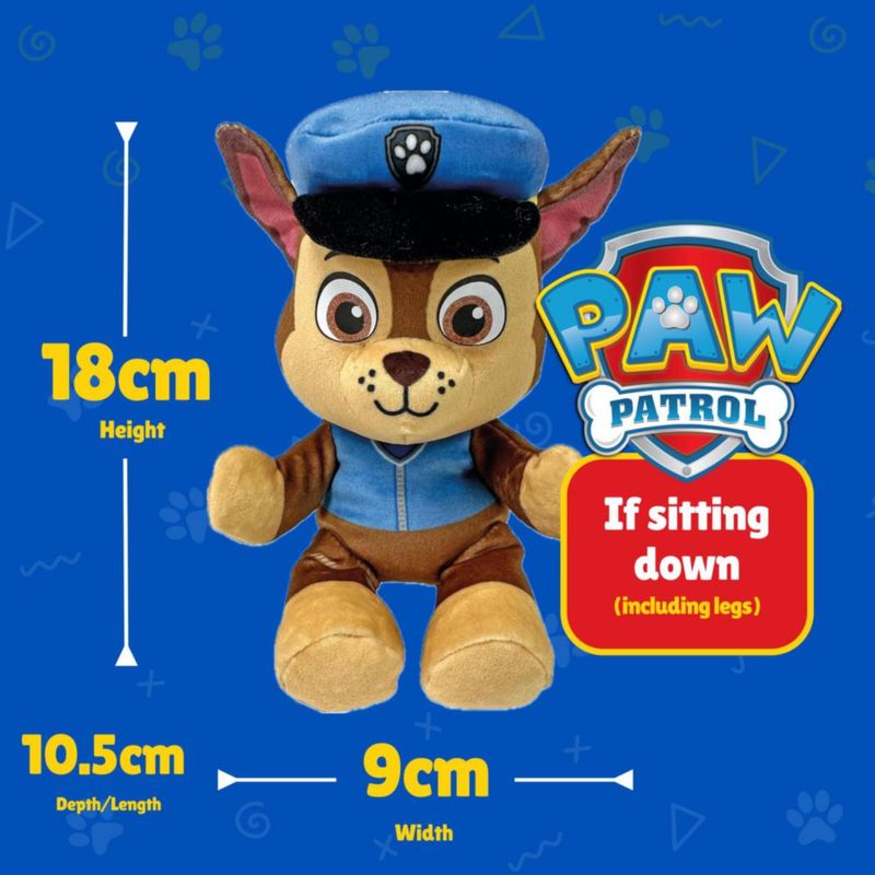 Peluche Ty Paw Patrol Chase 20 cm T44014