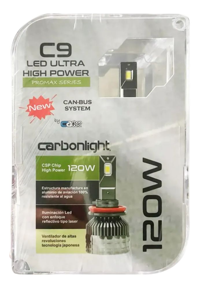 Foco LED  CA-9007280PX para Auto C9 Ultra High Power Carbonlight Serie Promax 120W