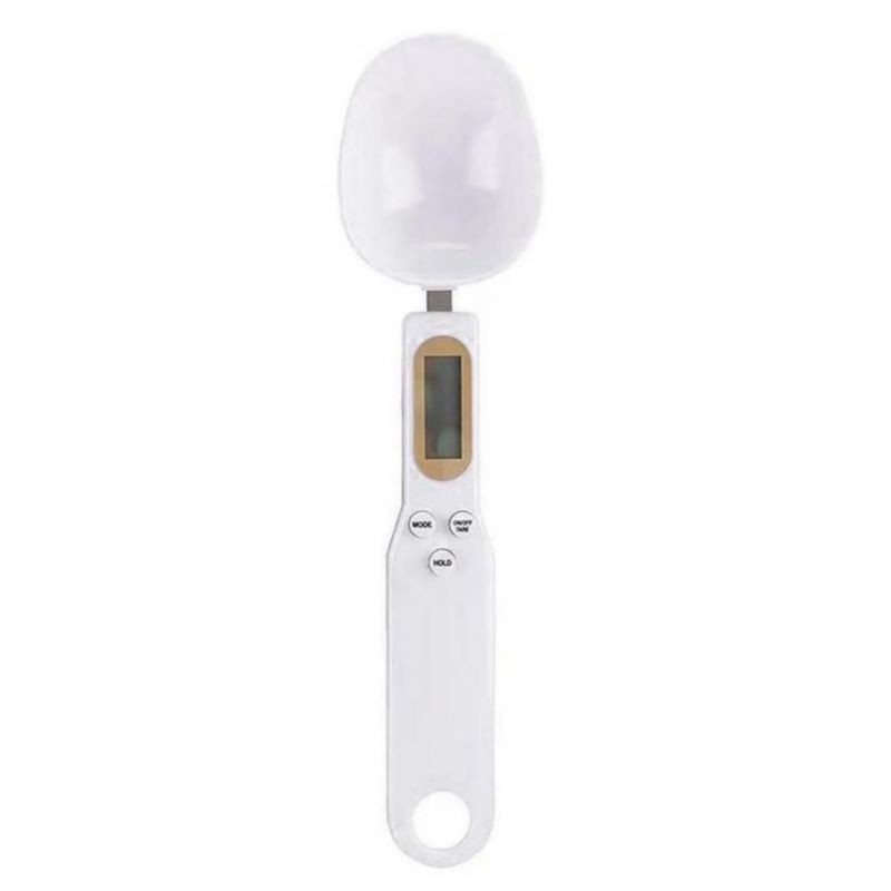 Balanza Cuchara Digital Medidora Precisión 0.1 A 500g, Color Blanco