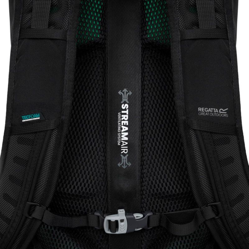 Mochila Regatta Blackfell 35L Reflectante Negra