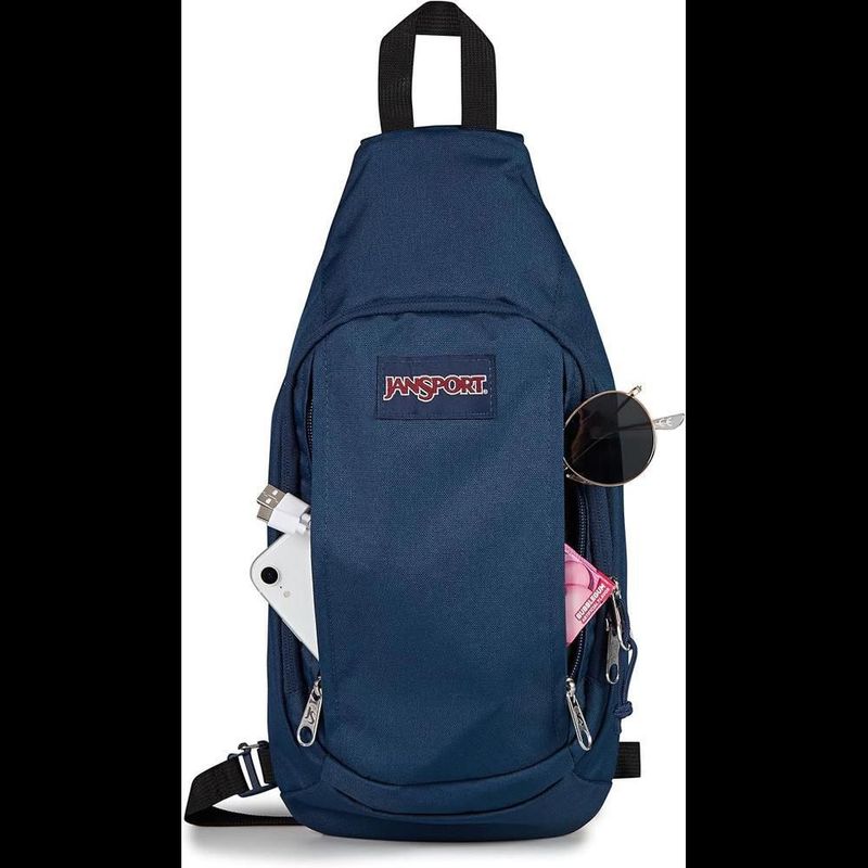 Mochila cruzada jansport move sling navy