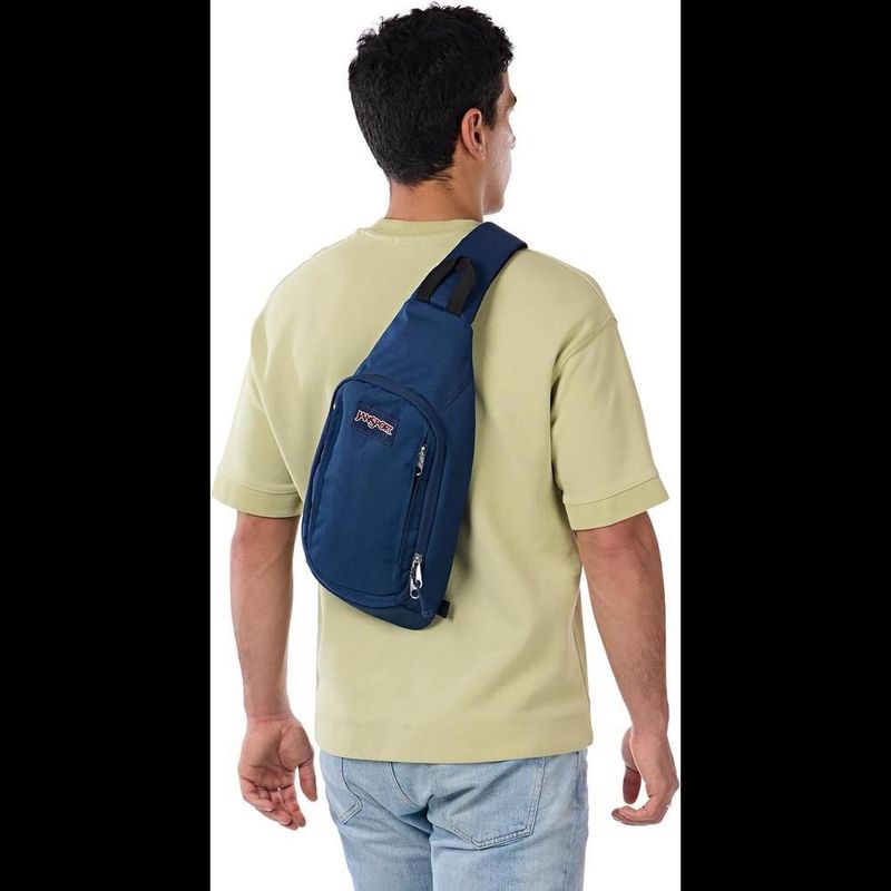 Mochila cruzada jansport move sling navy