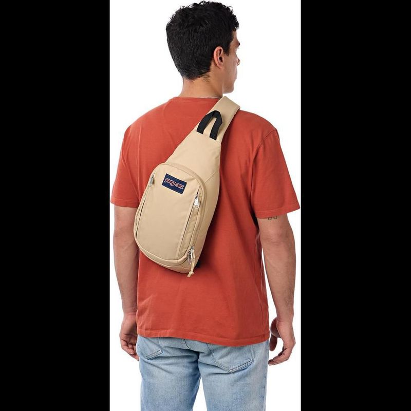 Mochila cruzada jansport move sling travertine