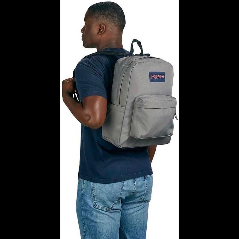 Mochila jansport superbreak graphite grey