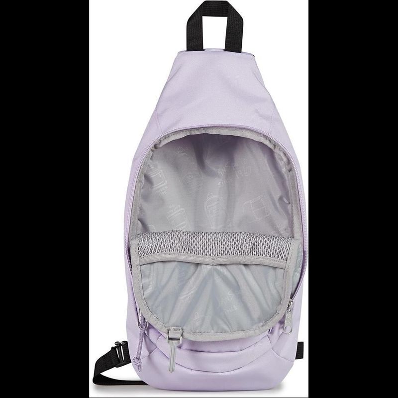 Mochila cruzada jansport move sling pastel lilac