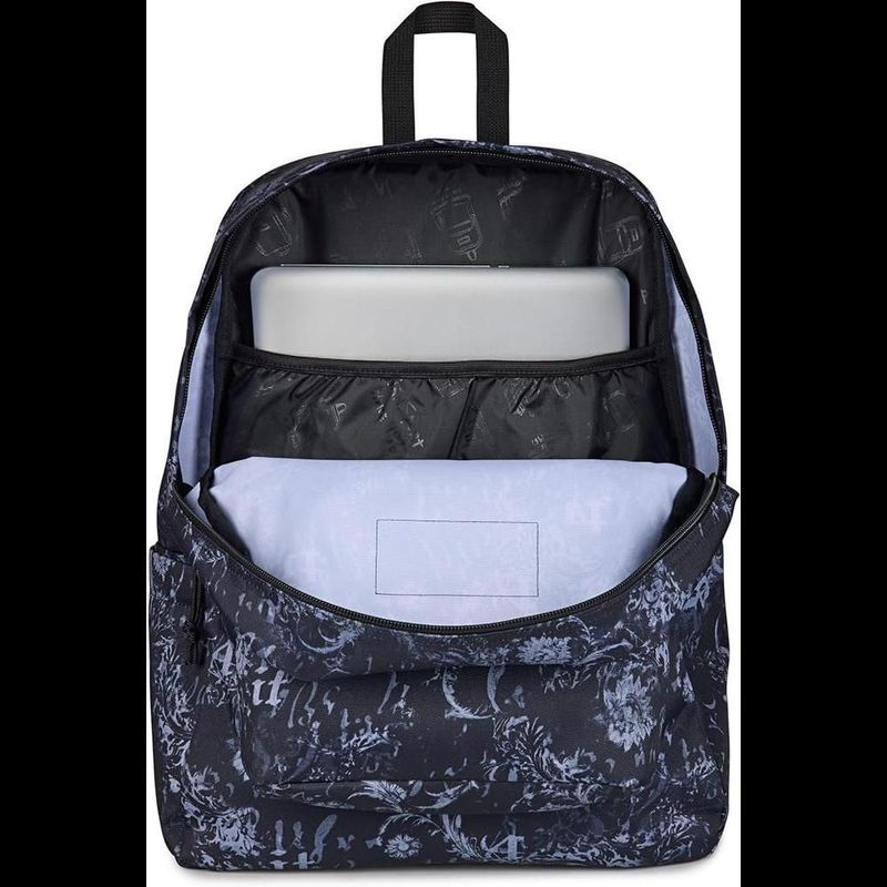 Mochila jansport superbreak plus black/charcoal/dk grey