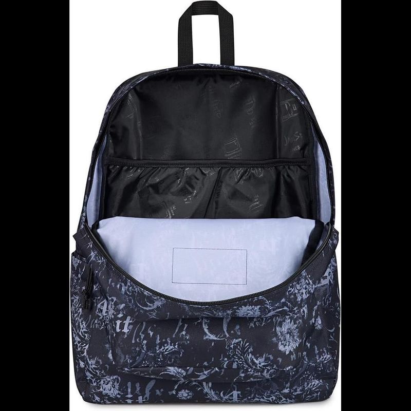 Mochila jansport superbreak plus black/charcoal/dk grey