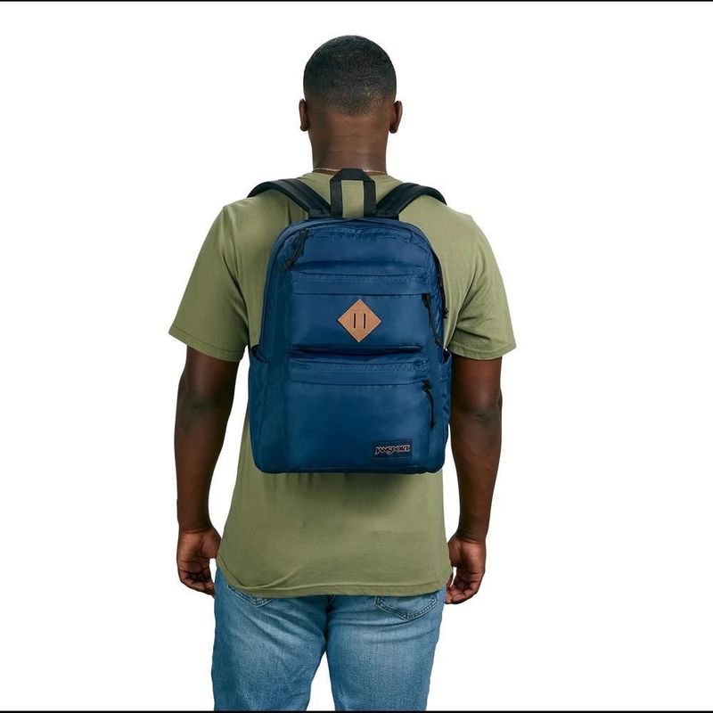 Mochila jansport double break js0a3p6s003 azul
