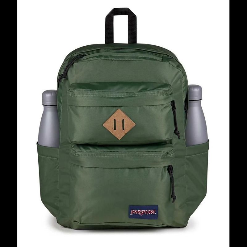 Mochila jansport double break cargo green