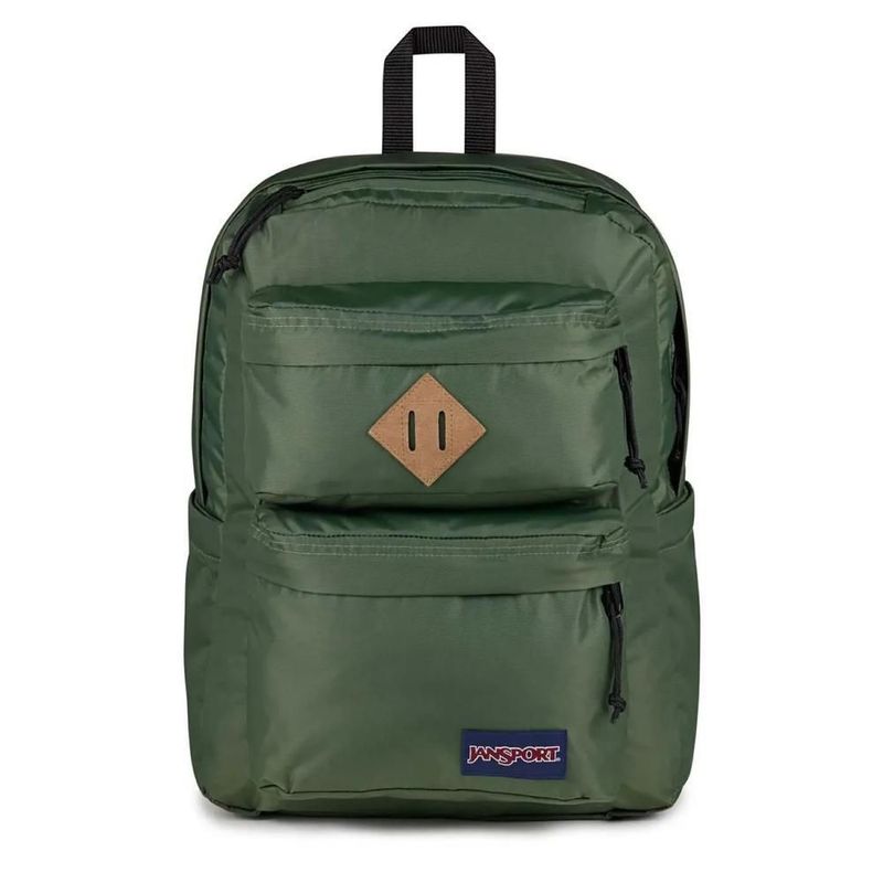 Mochila jansport double break cargo green