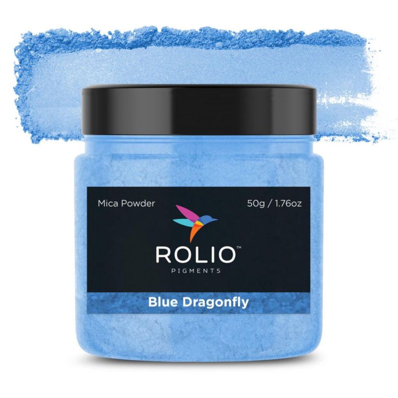 Polvo de mica Rolio Blue Dragonfly 50 g