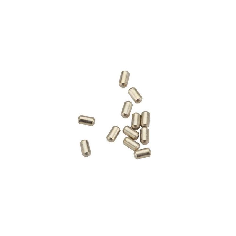 Pasador Kwikset de latón 05 cm BTM Slvr (paquete de 100)