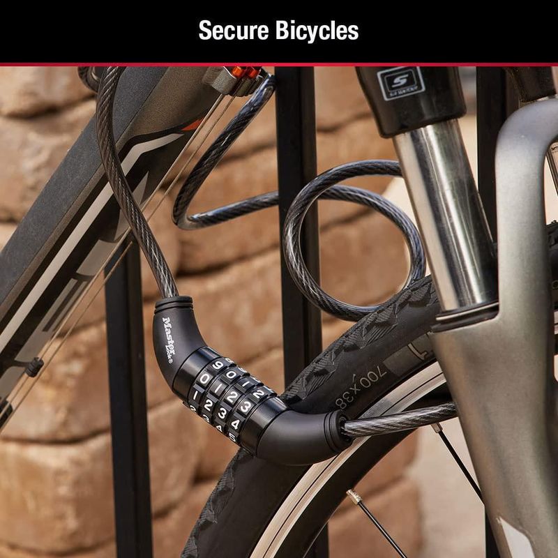 Bike Lock Master Lock 8114D - Set Your Own Combination (18 m)