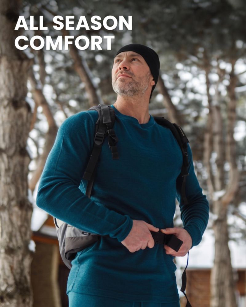 Camiseta Merino.tech Talla S 320 Verde Militar + Calcetines