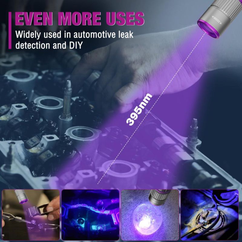Lápiz recargable EverBrite Flashlight con luz UV y blanca