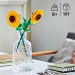 Juguete de construcción LEGO Sunflowers para niños mayores de 8 años - 40524
