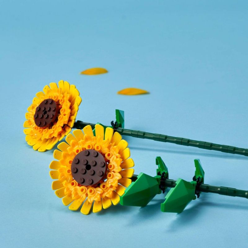 Juguete de construcción LEGO Sunflowers para niños mayores de 8 años - 40524