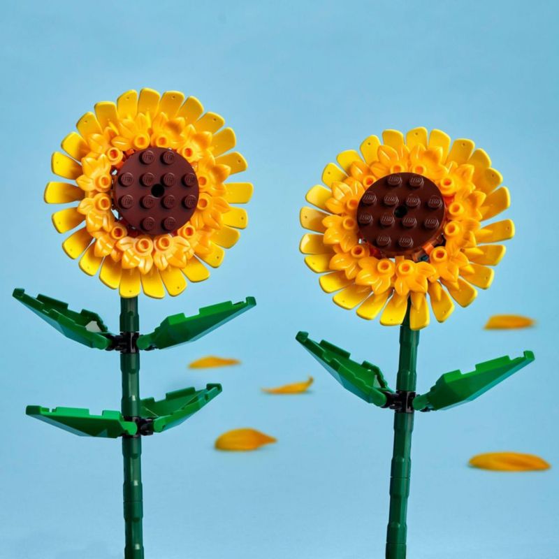 Juguete de construcción LEGO Sunflowers para niños mayores de 8 años - 40524