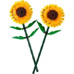 Juguete de construcción LEGO Sunflowers para niños mayores de 8 años - 40524