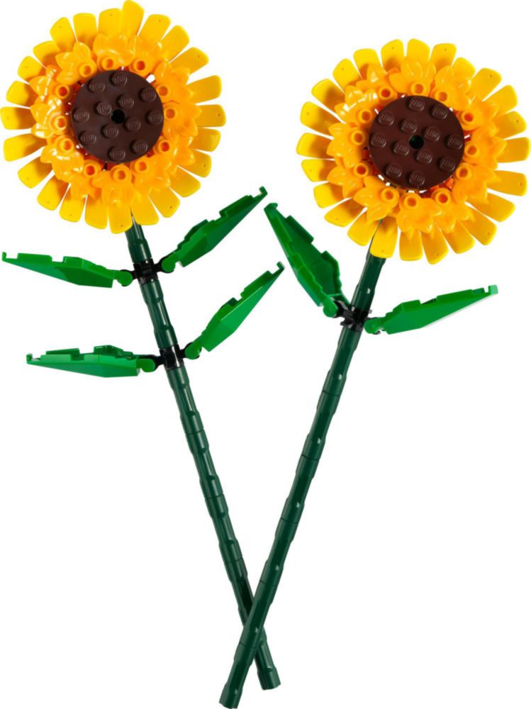 Juguete de construcción LEGO Sunflowers para niños mayores de 8 años - 40524