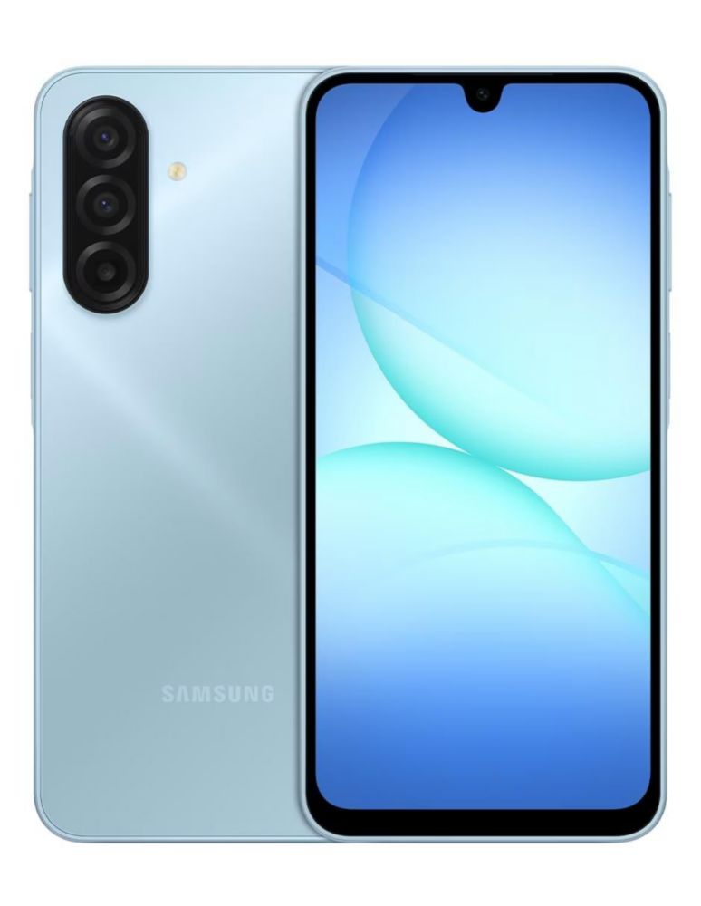 SAMSUNG A17 128GB SUPER AMOLED PLUS 6.7 PULGADAS COLOR AZUL + BATERIA PORTATIL MAGSAFE CYBERSHOP 10,000 MAH 22.5W