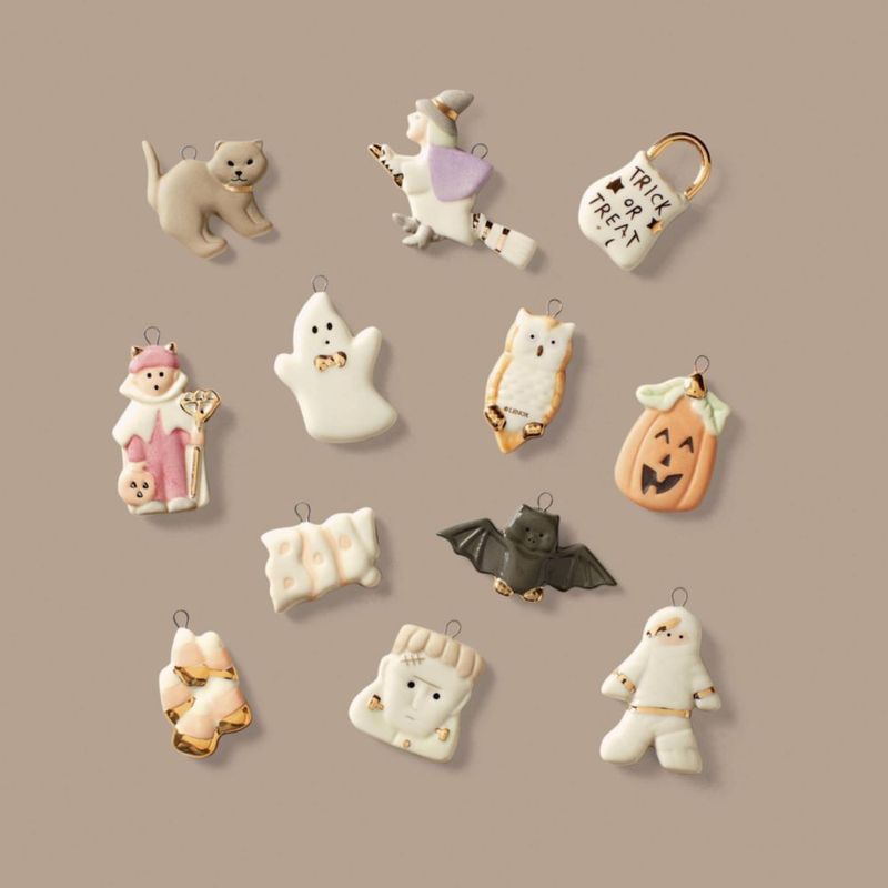 Juego de 12 adornos colgantes Lenox Halloween