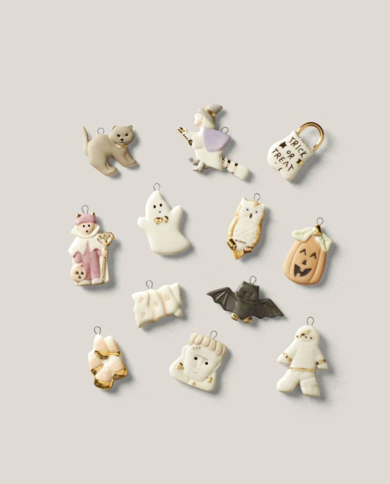 Juego de 12 adornos colgantes Lenox Halloween