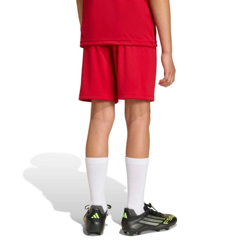 Shorts adidas Entrada26 4 años Rojo/Blanco