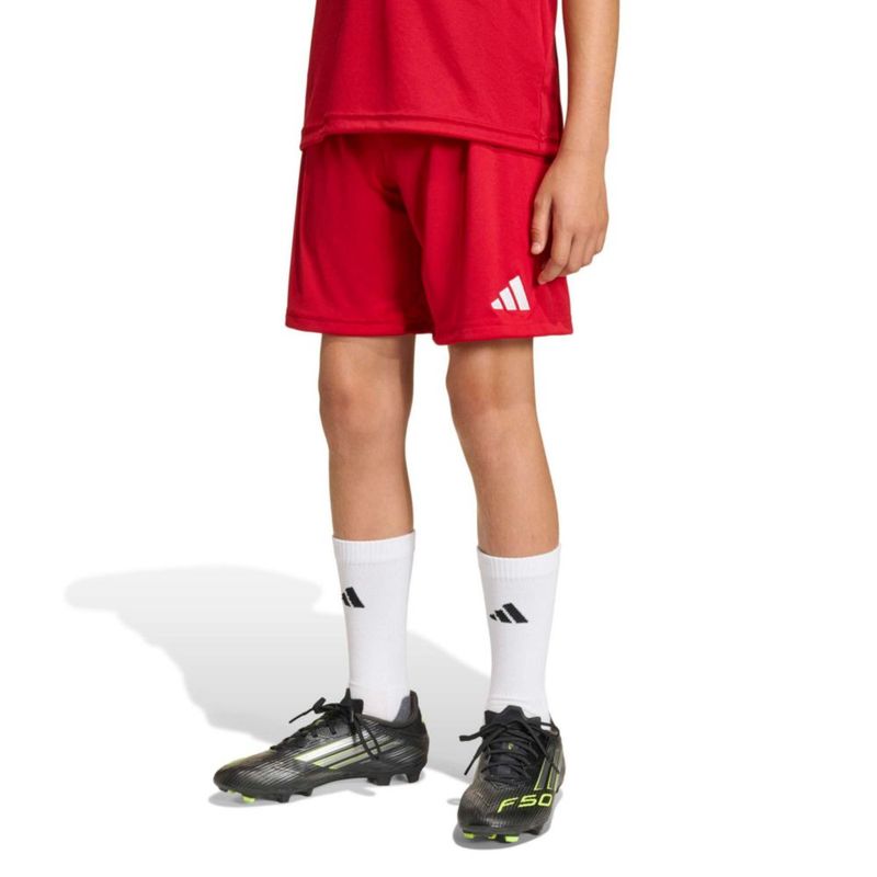 Shorts adidas Entrada26 4 años Rojo/Blanco