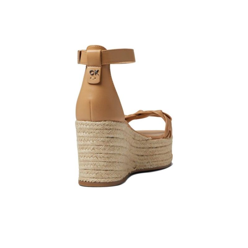 Sandalias Calvin Klein Thea Light Natural Mujer