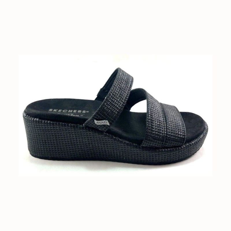 Sandalias Skechers Arch Fit Beverlee Morningside Negro