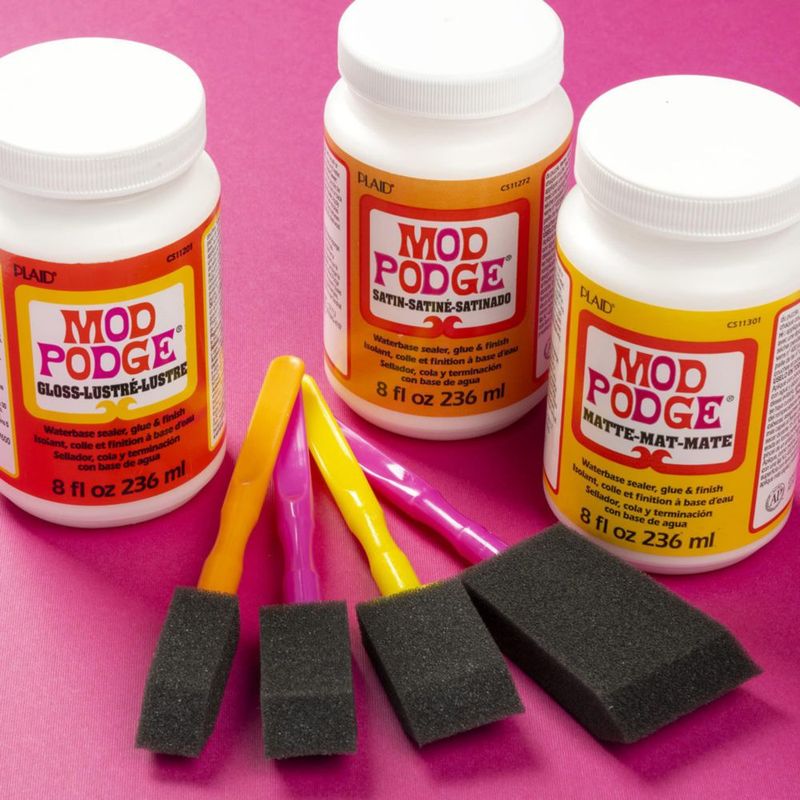 Sellador mate pegamento y acabado Craft Solution Mod Podge 240 ml