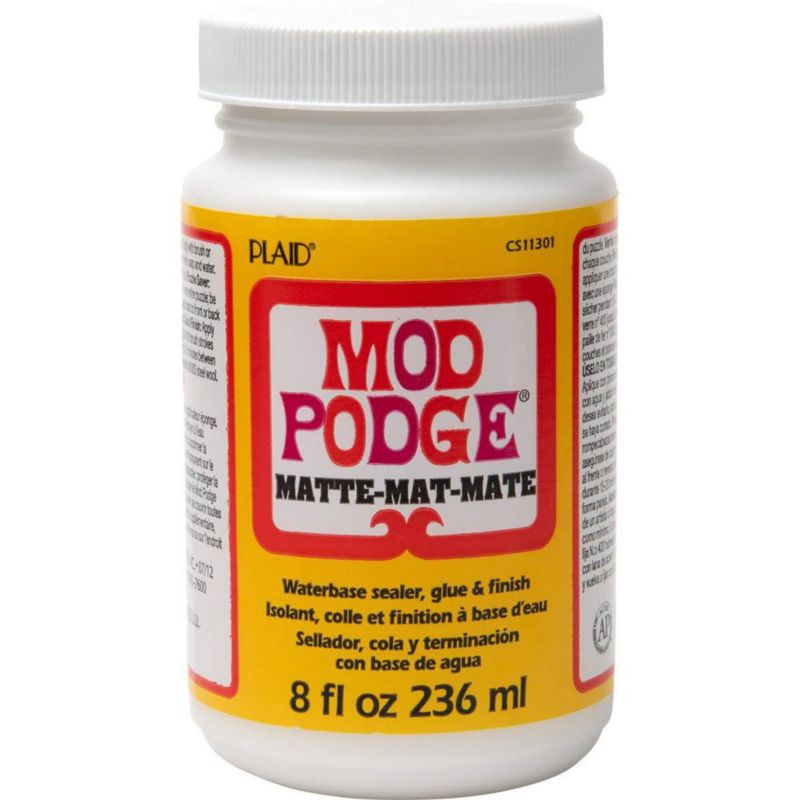Sellador mate pegamento y acabado Craft Solution Mod Podge 240 ml