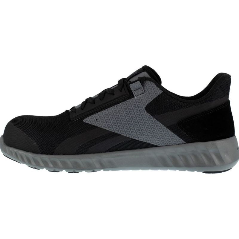 Tenis de seguridad Reebok RB4020 negro gris hombre