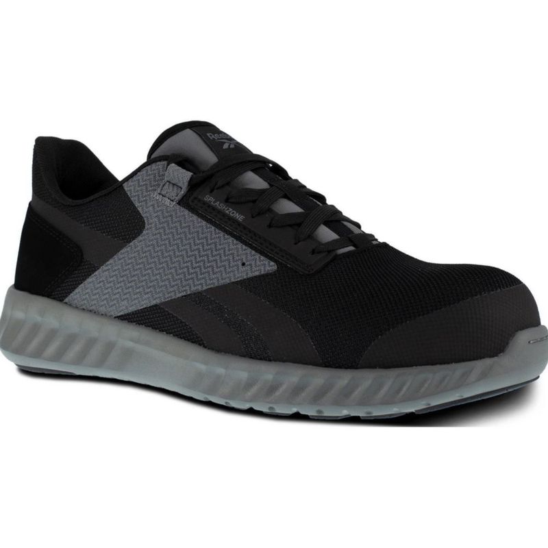 Tenis de seguridad Reebok RB4020 negro gris hombre