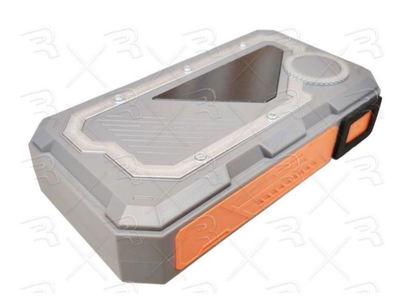 Arrancador de Batería Portátil Multifuncional 1500A 2800mAh con Pinzas para Autos y Motos con Linterna LED