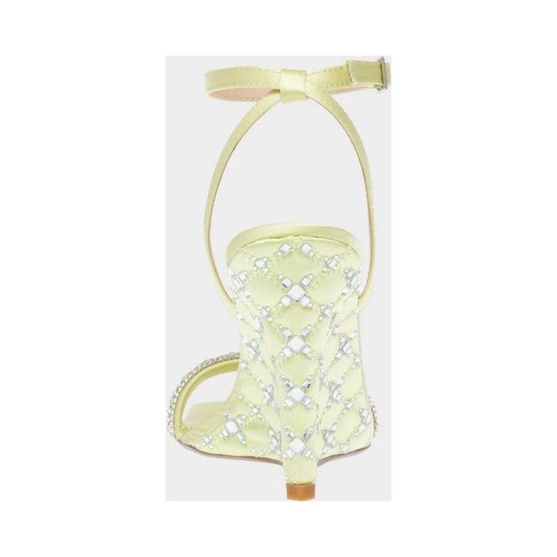 Sandalias Betsey Johnson Simon verde lima para mujer