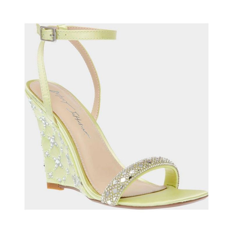 Sandalias Betsey Johnson Simon verde lima para mujer