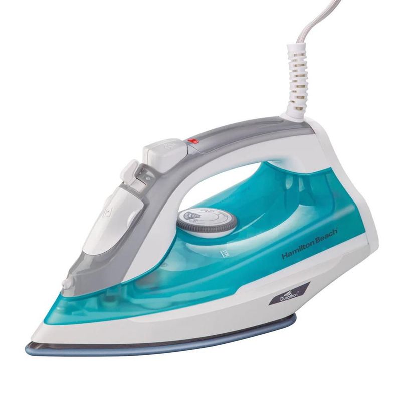 Plancha de Vapor Hamilton Beach 19104 Durathon Antiadherente Azul